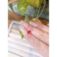1.12 Ct. Reddish Pink Sapphire from Ceylon (Sri Lanka) Life Style