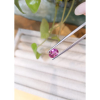 2.50 Ct. Purplish Pink Sapphire from Ceylon (Sri Lanka) Life Style