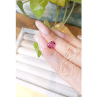 2.05 Ct. Purplish Pink Sapphire from Madagascar Life Style