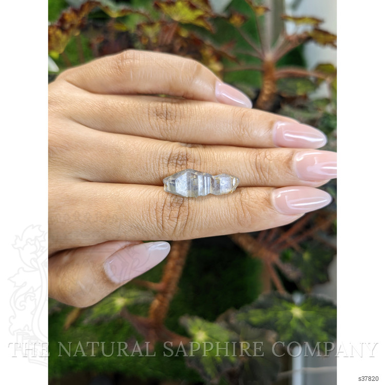 9.71 Ct. Blue Sapphire Crystal from Ceylon (Sri Lanka)