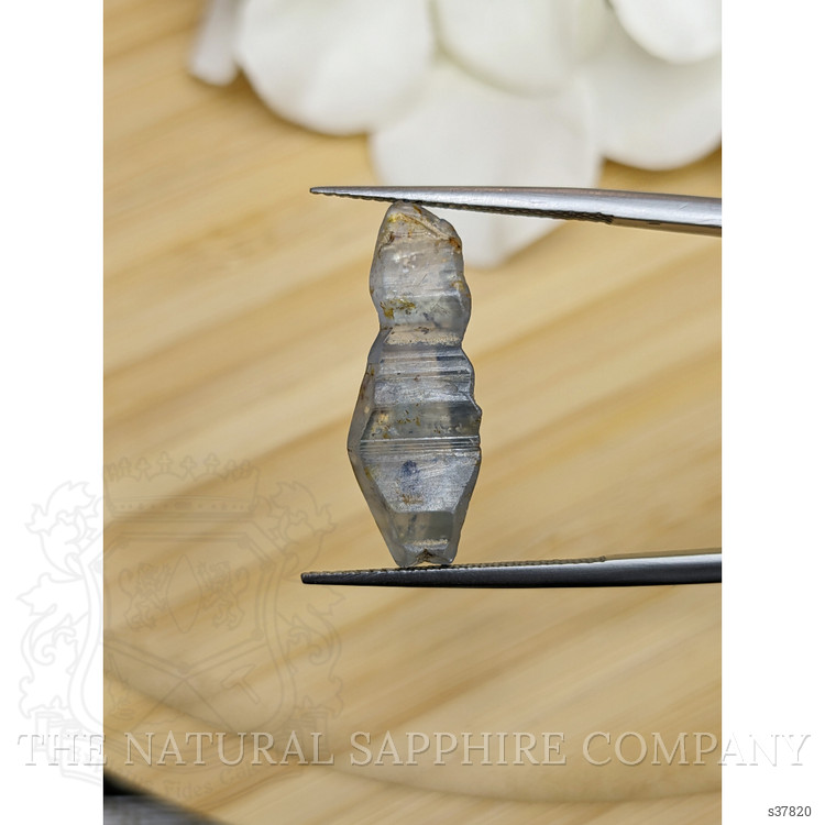 9.71 Ct. Blue Sapphire Crystal from Ceylon (Sri Lanka)