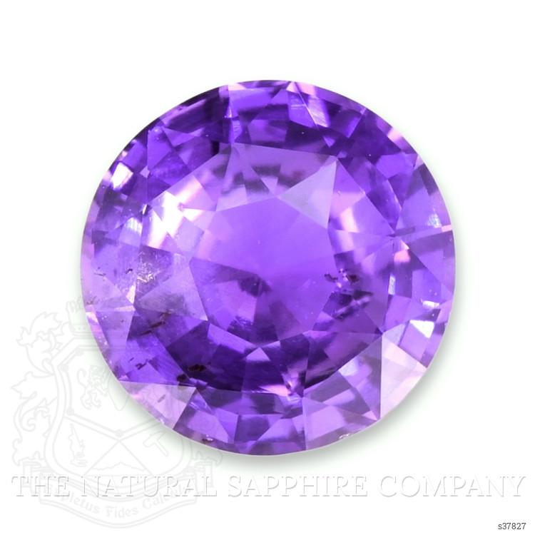 2.54 Ct. Purple Sapphire from Ceylon (Sri Lanka)