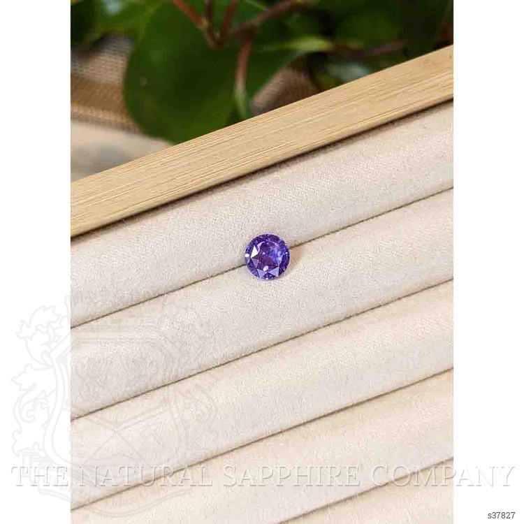 2.54 Ct. Purple Sapphire from Ceylon (Sri Lanka)