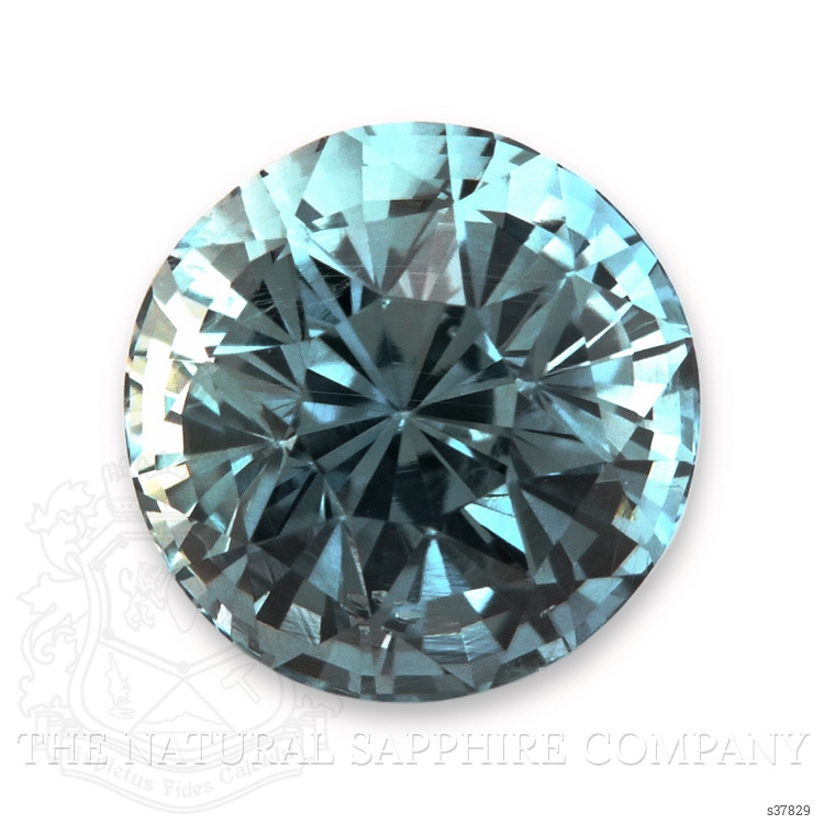 2.19 Ct. Greenish Blue Sapphire from Ceylon (Sri Lanka)