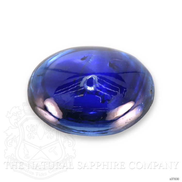 4.80 Ct. Blue Cabochon Sapphire from Ceylon (Sri Lanka)