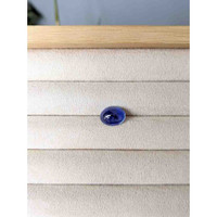 4.80 Ct. Blue Cabochon Sapphire from Ceylon (Sri Lanka) Life Style