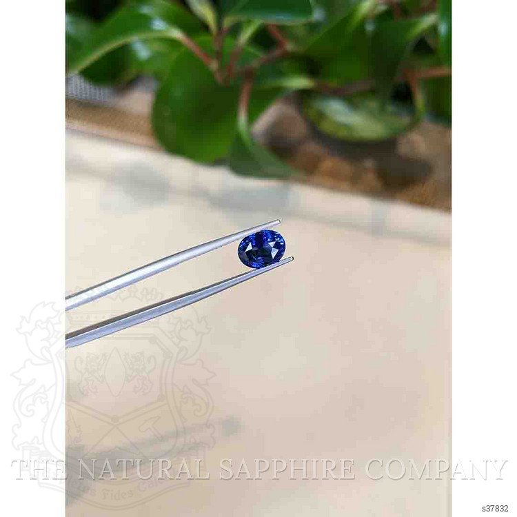 2.55 Ct. Blue Sapphire from Ceylon (Sri Lanka)