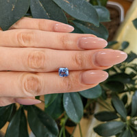 2.10 Ct. Blue Sapphire from Ceylon (Sri Lanka) Life Style