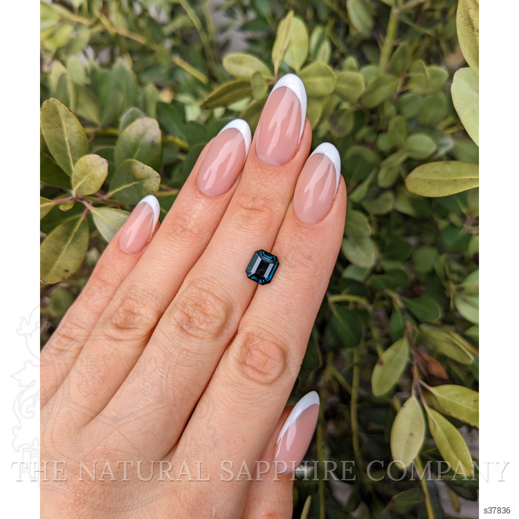 3.03 Ct. Bluish Green Sapphire from Madagascar