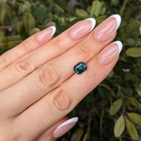 3.04 Ct. Green Sapphire from Madagascar Life Style