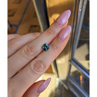 2.42 Ct. Yellowish Green Sapphire from Madagascar Life Style
