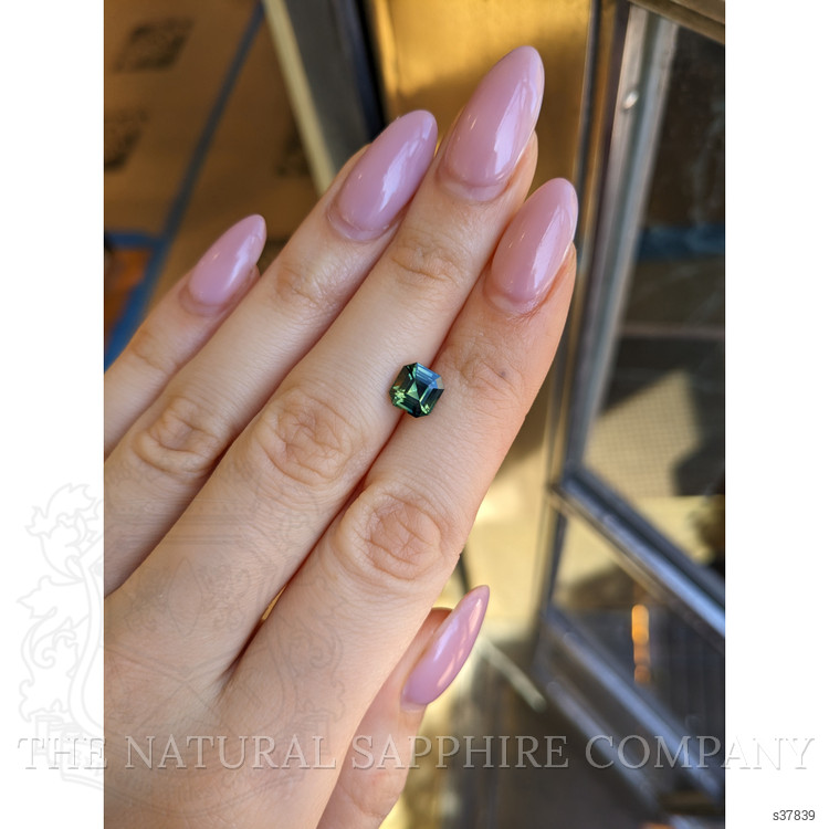 2.42 Ct. Yellowish Green Sapphire from Madagascar