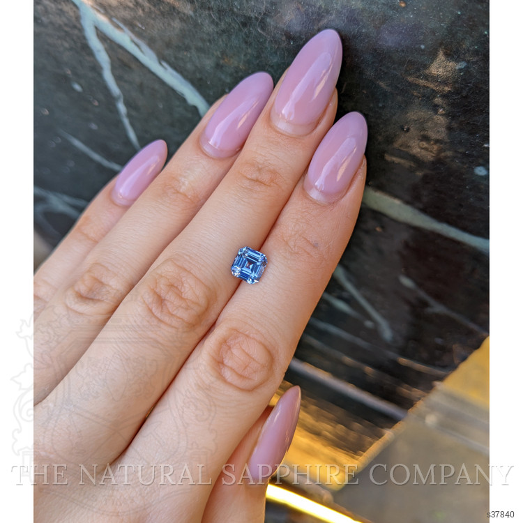 1.93 Ct. Blue Sapphire from Ceylon (Sri Lanka)