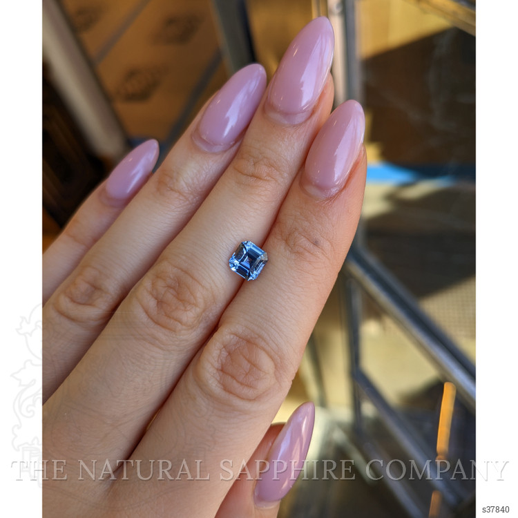 1.93 Ct. Blue Sapphire from Ceylon (Sri Lanka)