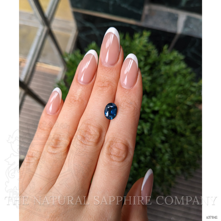 3.01 Ct. Greenish Blue Sapphire from Madagascar