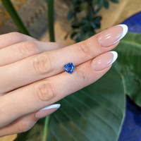 2.08 Ct. Blue Sapphire from Ceylon (Sri Lanka) Life Style