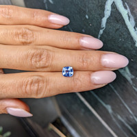 1.65 Ct. Blue Sapphire from Ceylon (Sri Lanka) Life Style