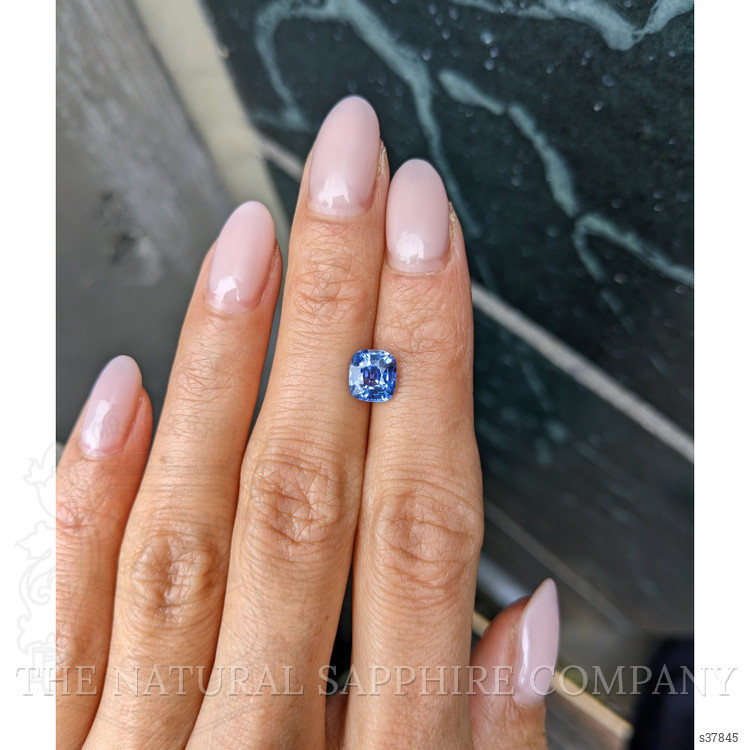 1.65 Ct. Blue Sapphire from Ceylon (Sri Lanka)