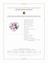2.52 Ct. Pink Sapphire from Ceylon (Sri Lanka) Scan Report
