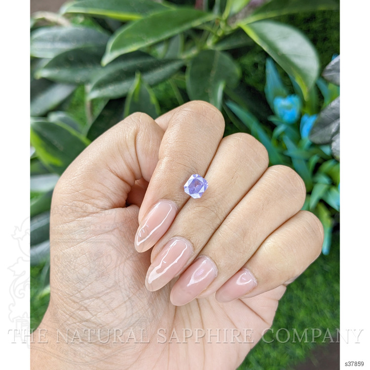 1.52 Ct. Purple Sapphire from Ceylon (Sri Lanka)