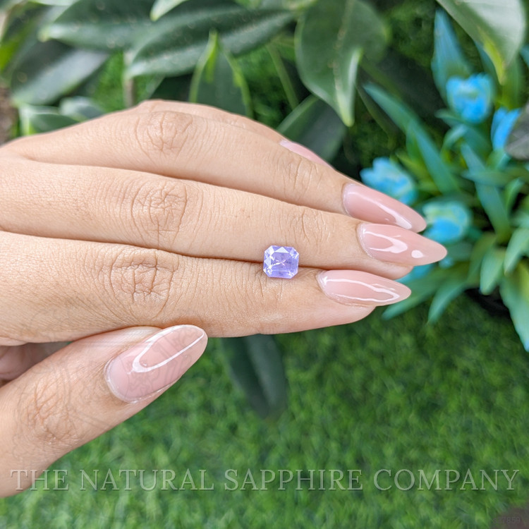 1.52 Ct. Purple Sapphire from Ceylon (Sri Lanka)