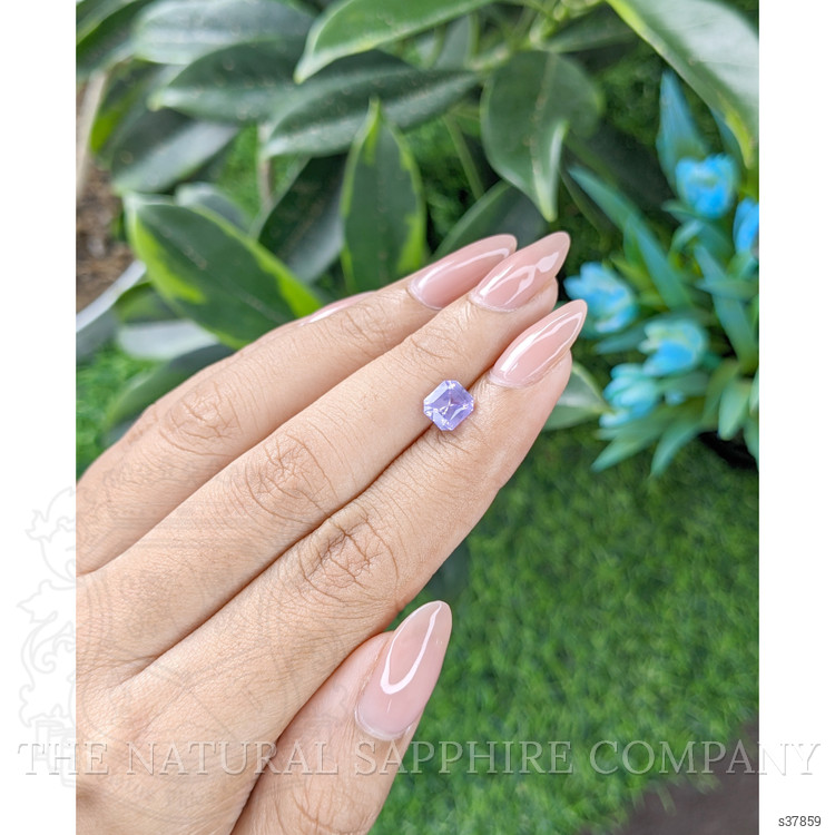 1.52 Ct. Purple Sapphire from Ceylon (Sri Lanka)