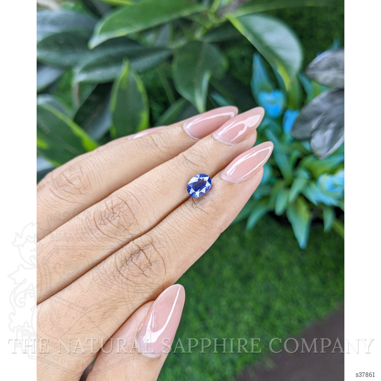 1.53 Ct. Blue Sapphire from Ceylon (Sri Lanka)