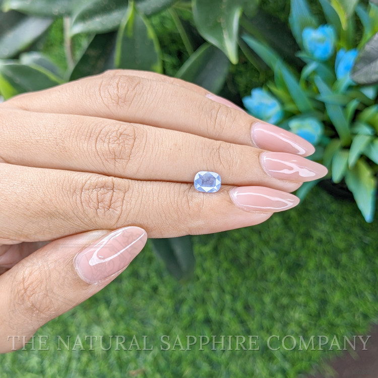 1.05 Ct. Blue Sapphire from Ceylon (Sri Lanka)