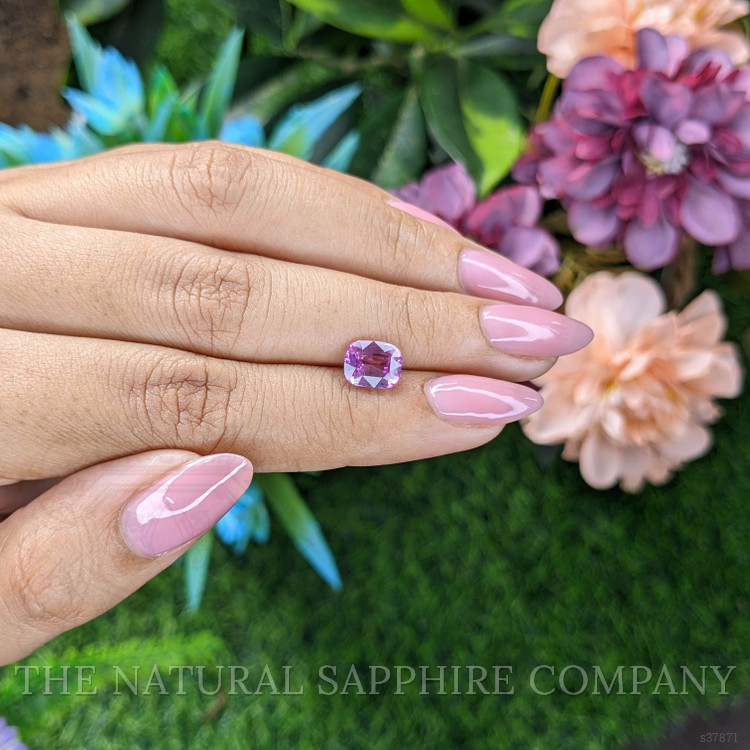 2.07 Ct. Purplish Pink Sapphire from Madagascar
