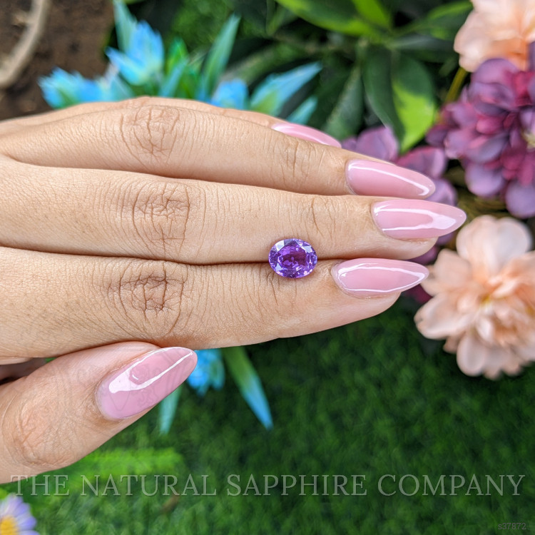 2.06 Ct. Purple Sapphire from Madagascar