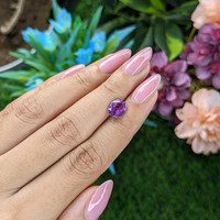 2.06 Ct. Purple Sapphire from Madagascar Life Style