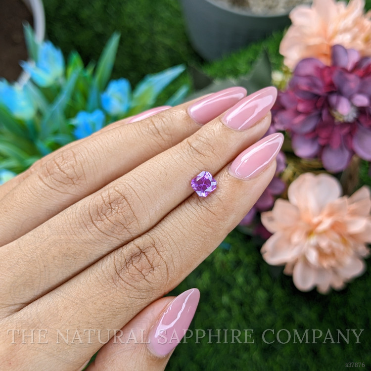1.10 Ct. Purplish Pink Sapphire from Madagascar