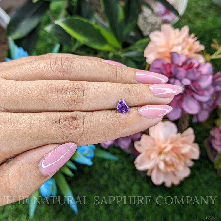 1.00 Ct. Purple Sapphire from Madagascar