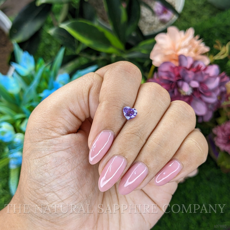 1.00 Ct. Purple Sapphire from Madagascar