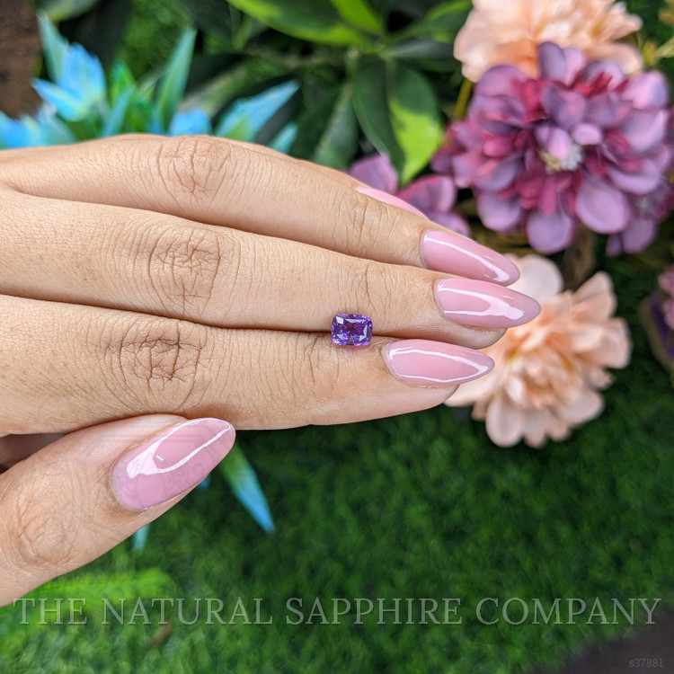 1.08 Ct. Purple Sapphire from Madagascar