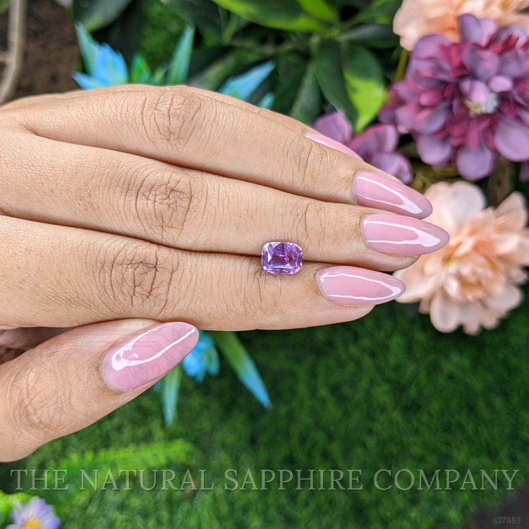 1.56 Ct. Purple Sapphire from Madagascar