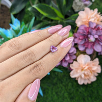 1.02 Ct. Pinkish Purple Sapphire from Madagascar Life Style