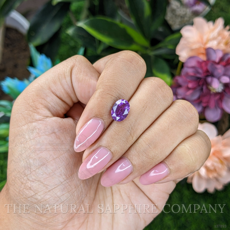 2.51 Ct. Purple Sapphire from Madagascar