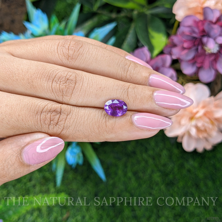 2.51 Ct. Purple Sapphire from Madagascar