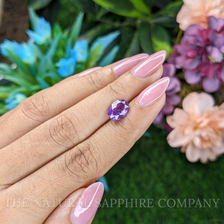 2.51 Ct. Purple Sapphire from Madagascar