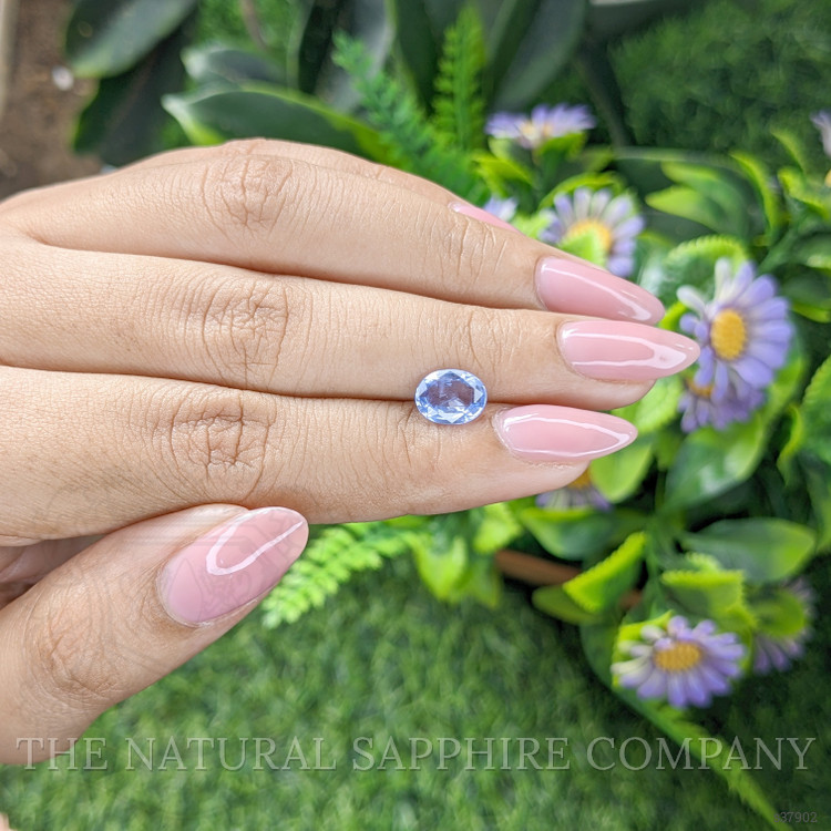 1.67 Ct. Blue Sapphire from Ceylon (Sri Lanka)