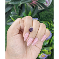 3.03 Ct. Purple Sapphire from Tanzania Life Style