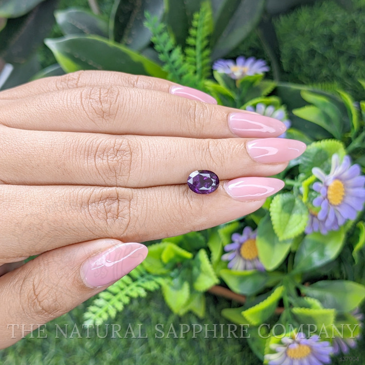 3.03 Ct. Purple Sapphire from Tanzania
