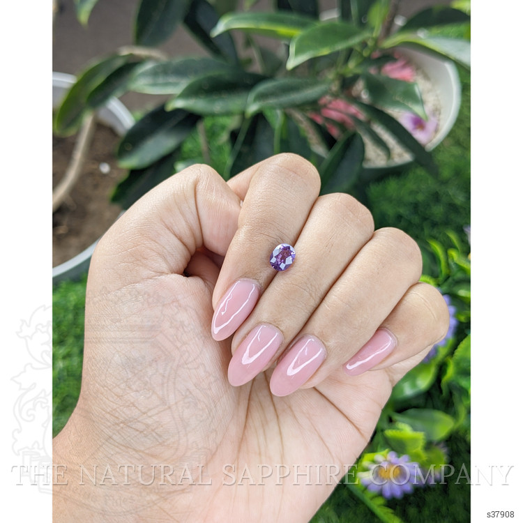 1.22 Ct. Purple Sapphire from Mozambique