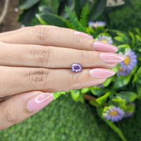 1.22 Ct. Purple Sapphire from Mozambique Life Style
