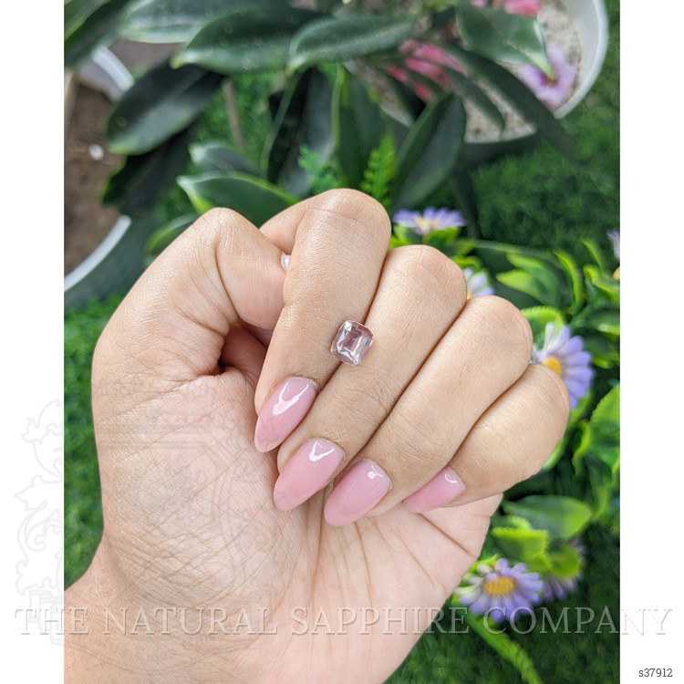 1.74 Ct. Pinkish Brown Sapphire from Tanzania