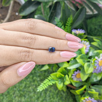 1.16 Ct. Blue Sapphire from Ceylon (Sri Lanka) Life Style