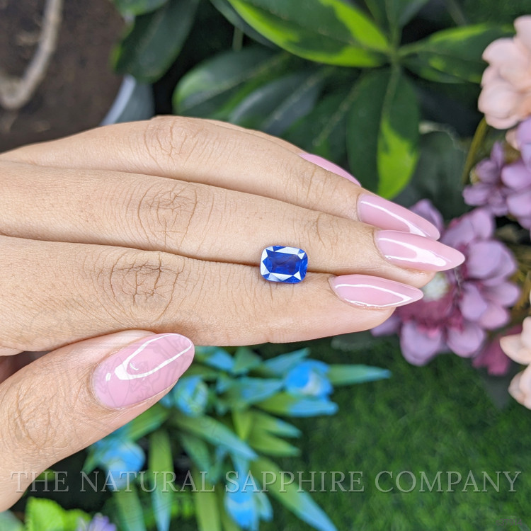 2.00 Ct. Blue Sapphire from Ceylon (Sri Lanka)