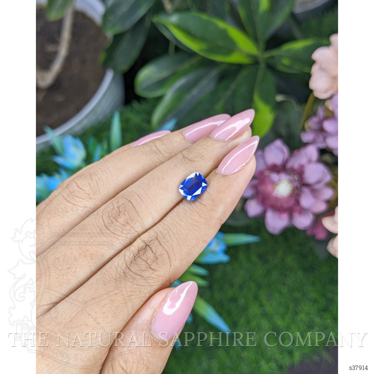 2.00 Ct. Blue Sapphire from Ceylon (Sri Lanka)