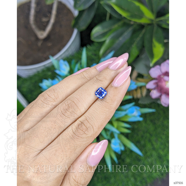 1.57 Ct. Blue Sapphire from Ceylon (Sri Lanka)
